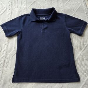 Navy Boys Polo Uniform Shirt